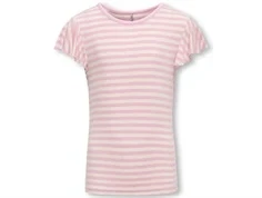 Kids ONLY top roseate spoonbill med striber